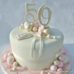 торт на 50 лет женщине из крема