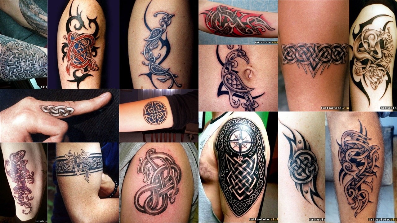 Татуировки мужские Кельтские узоры