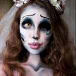 макияж на хэллоуин мертвая невеста фото