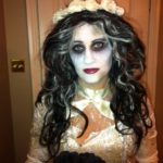 макияж на хэллоуин мертвая невеста фото